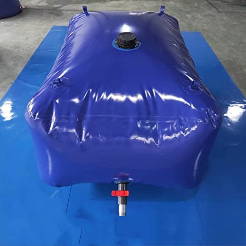 MZEER Wassertank für den Außenbereich mit großer Kapazität, geeignet für landwirtschaftliche Wasserspeicherung, Trockenbeständigkeit, Camping RV WMEIE (Farbe: Blau, Größe: 1 x 1,5 x 0,7 m (1000 l)) (1 von AYUE