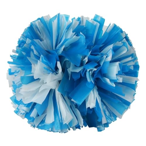 AYWTIUN Cheerleader Pompons 2 STÜCKE Cheerleader Pompom Mädchen Griff Stil Jubeln Ball Blume Sport Spiel Vocal Dance Party Konzert Dekorateur Requisiten(Color9) von AYWTIUN