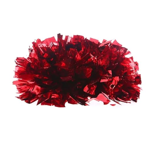 AYWTIUN Cheerleader Pompons Spiel-Pompons Praktische Cheerleader-Jubel-Pom-Poms gelten for Sportspiele und Gesangskonzerte(Red) von AYWTIUN