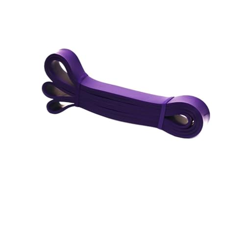 AYWTIUN Fitnessbänder Stretch-Widerstandsband, Übungs-Expander, elastische Fitnessbänder, Klimmzug-Unterstützungsbänder for das Training im Home-Gym-Workout(Purple-1pcs) von AYWTIUN