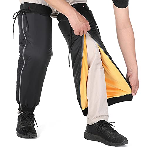 AYXAMO Beinschutz Scooter,Beinschutz Roller 70CM Winter Motorrad Knie Pads Verdicken Warme wasserdichte Windschutzscheibe Quilt wasserdichte Bein Abdeckung Radfahren Bein Wärmer von AYXAMO