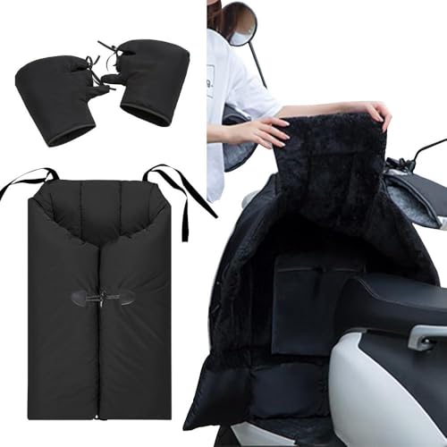 AYXAMO Beinschutz Scooter,Beinschutz Roller Winter Motorrad Roller Windschutzscheibe Quilt Reiten Warme Knie Taille Bein Schürze Winddicht Abdeckung Elektrische Motorrad Bein Knie Schürze(C) von AYXAMO