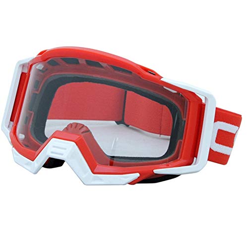 AYXAMO Motorradbrille，Motorradbrille Herren Gafas for Motorrad Motocross MTB-Skisport-Augenwarenlager von Road Helme Brille(G) von AYXAMO