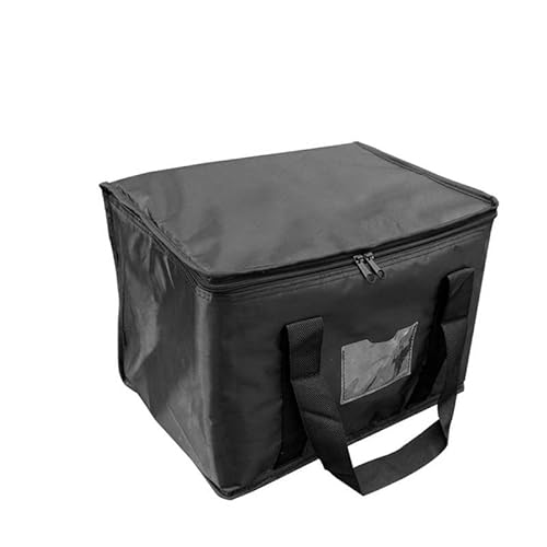 Pizza Liefertasche，Pizzatasche Große Größe Lebensmittel Liefertasche Wasserdichte isolierte Wiederverwendbare Supermarktsack Buffet Server Erwärmung Tablett Mittagessen Container Pizza Box(16L) von AYXAMO