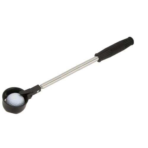 AZIDWERYQ Golfball Grabber Ball Retriever Tool Golf Golf Ball Retriever Teleskop Golfball Retriever für Männer 6,5-Zoll-Ball Grabber Golfzubehör Golf Gegenstände Schwarzer Ball Retriever Tool Golf von AZIDWERYQ