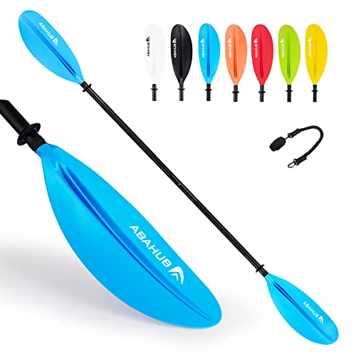 Abahub 218/230/241cm Kajak Paddel Aluminium Doppelpaddel mit Paddelleine für Kajakfahren Ruderboot Kanusport Aluminiumlegierungs Schaft Kunststoff Klingen Schwarz/Weiß/Rot/Blau/Grün/Orange/Gelb Abahub 218/230/241cm Kajak Paddel Aluminium Doppelpaddel mit Paddelleine für Kajakfahren Ruderboot Kanusport Aluminiumlegierungs Schaft Kunststoff Klingen Schwarz/Weiß/Rot/Blau/Grün/Orange/Gelb von Abahub