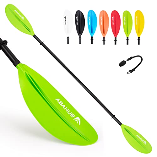 Abahub 218/230/241cm Kajak Paddel Aluminium Doppelpaddel mit Paddelleine für Kajakfahren Ruderboot Kanusport Aluminiumlegierungs Schaft Kunststoff Klingen Schwarz/Weiß/Rot/Blau/Grün/Orange/Gelb Abahub 218/230/241cm Kajak Paddel Aluminium Doppelpaddel mit Paddelleine für Kajakfahren Ruderboot Kanusport Aluminiumlegierungs Schaft Kunststoff Klingen Schwarz/Weiß/Rot/Blau/Grün/Orange/Gelb von Abahub