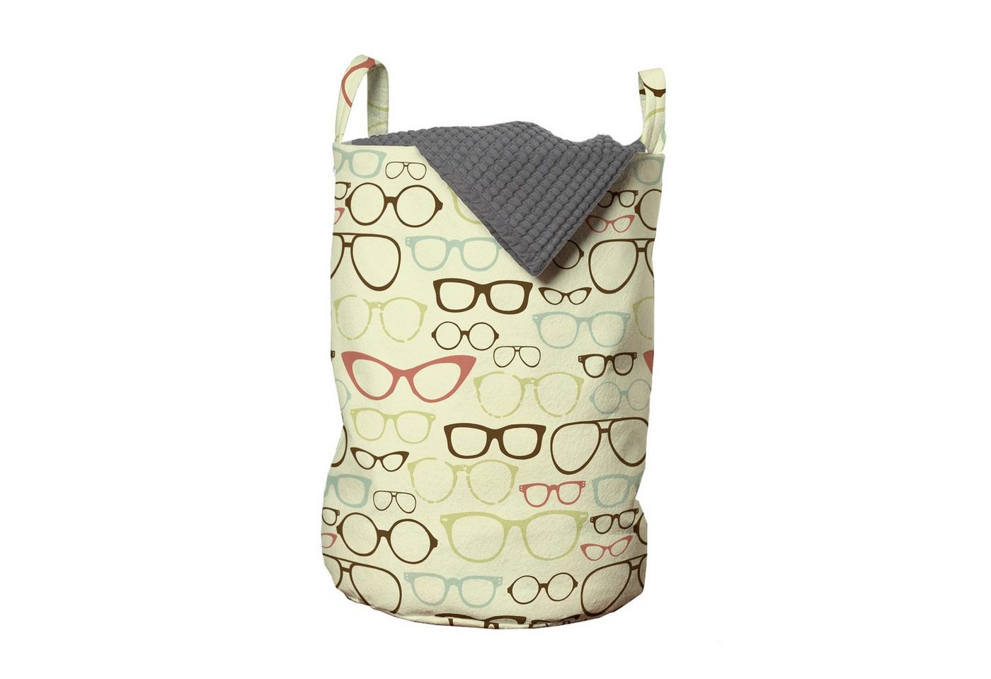 Abakuhaus Wäschesäckchen Wäschekorb mit Griffen Kordelzugverschluss für Waschsalons, Sonnenbrille Eye Zubehör Pattern Abakuhaus Wäschesäckchen Wäschekorb mit Griffen Kordelzugverschluss für Waschsalons, Sonnenbrille Eye Zubehör Pattern von Abakuhaus