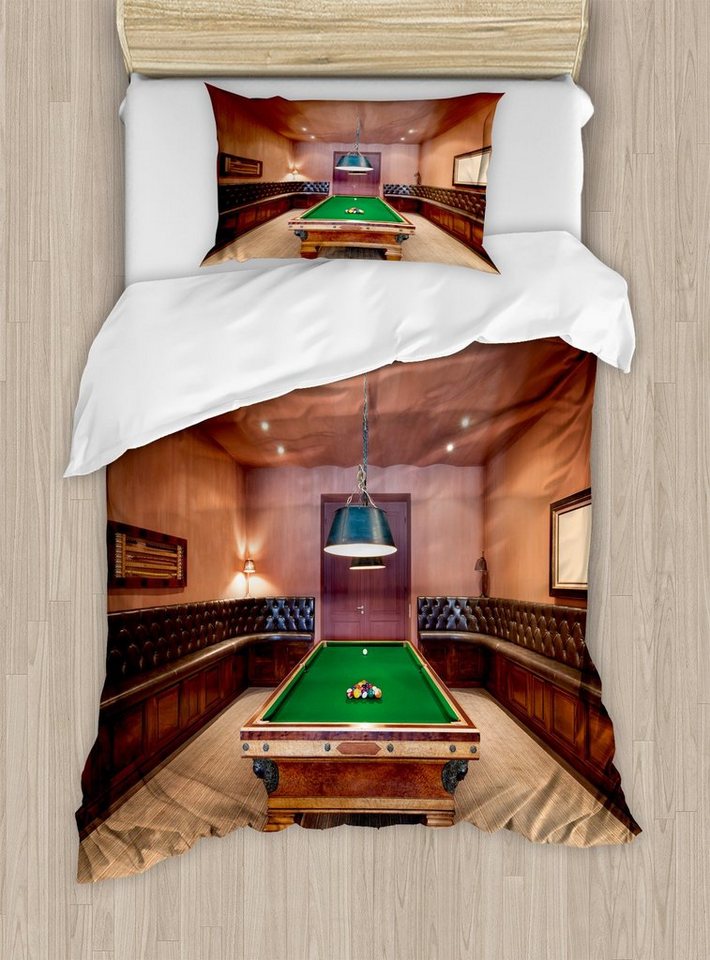 Abakuhaus Bettwäsche Milbensicher Allergiker geeignet mit Kissenbezug, Microfaser, Modern Billardtisch Billard Abakuhaus Bettwäsche Milbensicher Allergiker geeignet mit Kissenbezug, Microfaser, Modern Billardtisch Billard von Abakuhaus