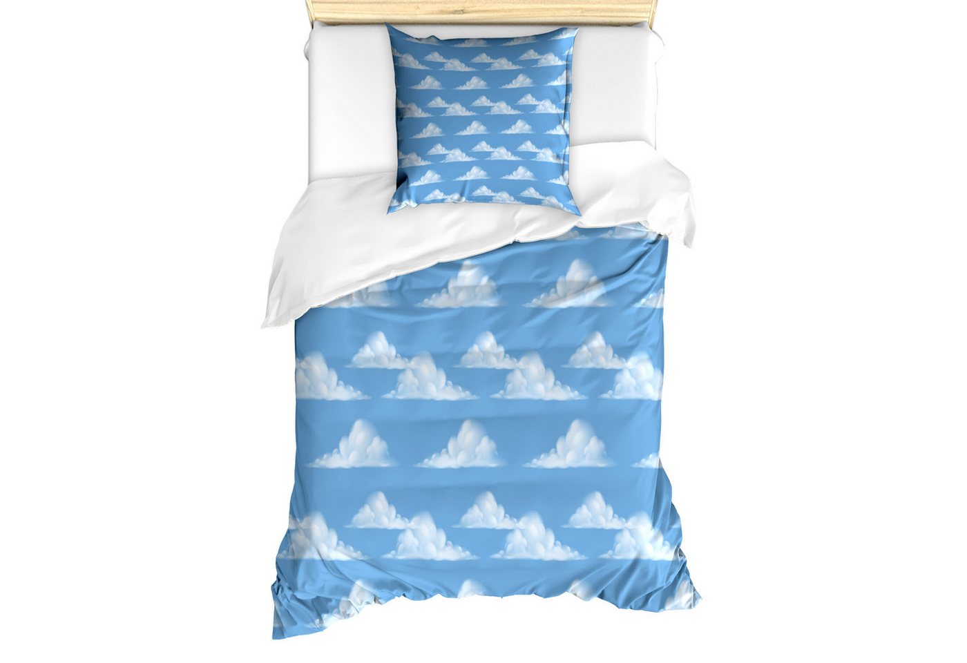 Abakuhaus Bettwäsche Milbensicher Allergiker geeignet mit Kissenbezug, Microfaser, Wolke Big Puffy Ball Schwimm Abakuhaus Bettwäsche Milbensicher Allergiker geeignet mit Kissenbezug, Microfaser, Wolke Big Puffy Ball Schwimm von Abakuhaus
