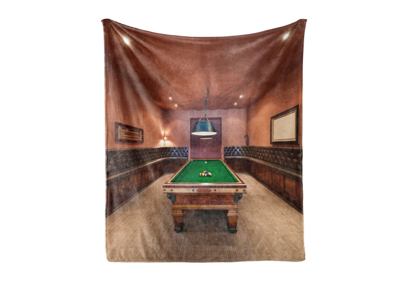 Wohndecke Gemütlicher Plüsch für den Innen- und Außenbereich, Abakuhaus, Modern Billardtisch Billard Wohndecke Gemütlicher Plüsch für den Innen- und Außenbereich, Abakuhaus, Modern Billardtisch Billard von Abakuhaus