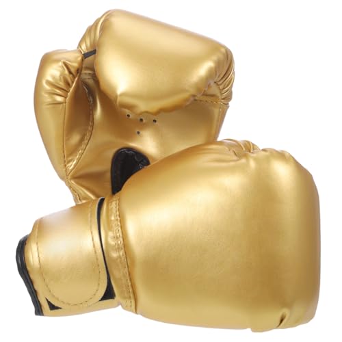 Abaodam 1 Paar Kinder-Boxhandschuhe mit Perlglanz, Reine Farbe, Boxhandschuhe, Schwammformung, Boxhandschuhe, stilvolle Boxhandschuhe, Sandsack-Handschuhe für Kinder, die goldene Sportartikel tragen Abaodam 1 Paar Kinder-Boxhandschuhe mit Perlglanz, Reine Farbe, Boxhandschuhe, Schwammformung, Boxhandschuhe, stilvolle Boxhandschuhe, Sandsack-Handschuhe für Kinder, die goldene Sportartikel tragen von Abaodam