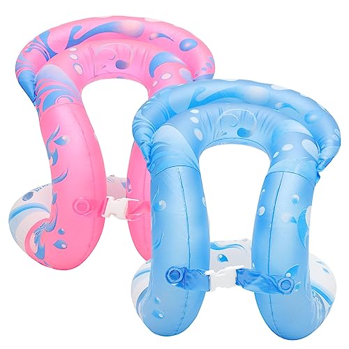 Abaodam 2St Doppel- -Schwimmring aufblasbares Spielzeug Schwimmring Spielzeug schwimmring Kind für Outdoor Toys Aufblasbarer Schwimmring Schwimmer Wasserring Blue von Abaodam