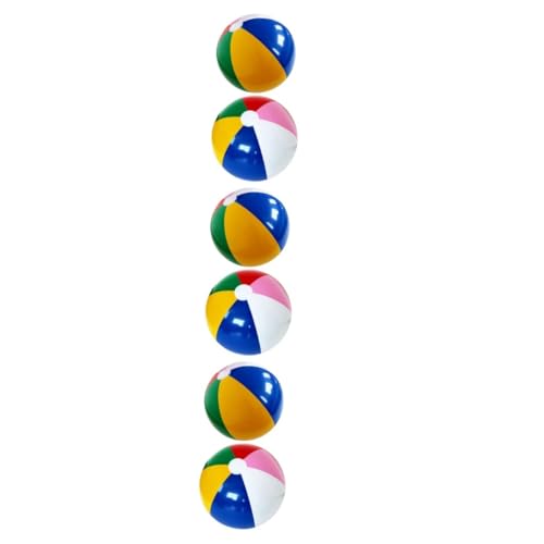 Abaodam 6 STK Schwimmbecken Strandball Kinder wasserspielzeug kinderwasserspielzeuge wasserspielzeug für Kinder Pool-Party strandzuberhör Bälle für den Strand PVC aufblasbare Wasserbälle von Abaodam