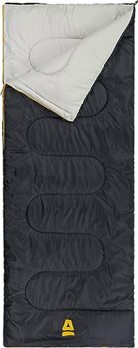 Abbey Camp Unisex – Erwachsene 21NV-ANT Deckenmodel Schlafsack, Antrazit, 210 X 82 cm von Abbey