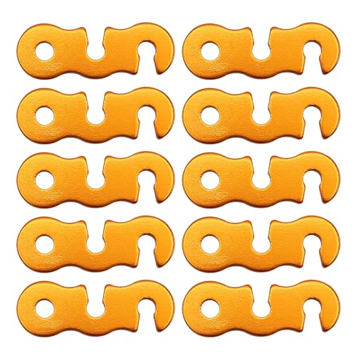 10Pcs Seil Spanner Camping Zelt Schnur Teller Camping Ausrüstung Für Rucksack Zelt Stake Guy Linie Spanner Zelt Schnur von Abcsweet