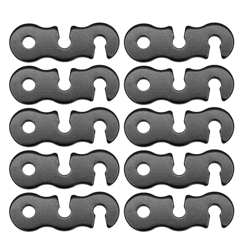 10Pcs Seil Spanner Camping Zelt Schnur Teller Camping Ausrüstung Für Rucksack Zelt Stake Guy Linie Spanner Zelt Schnur von Abcsweet