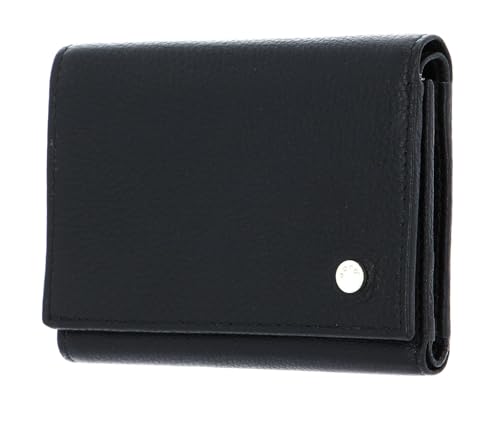 Abro Leather Dalia Flap Wallet Black/Gold Abro Leather Dalia Flap Wallet Black/Gold von Abro