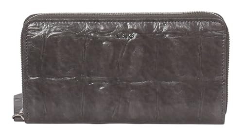Abro Leather Maxi Cocco Wallet Dark Grey Abro Leather Maxi Cocco Wallet Dark Grey von Abro