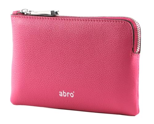 abro Leather Dalia Cosmetic Bag Pink abro Leather Dalia Cosmetic Bag Pink von Abro