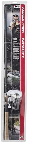 Abu Garcia Cardinal Einfach Cast Combo - Fiberglas Angelrute & Rolle Combo mit Eva Griffe, ideal für Süß-und Salzwasser Angeln, perfekt für Angler Targeting Bass, Forelle & mehr 7ft 10-40g Abu Garcia Cardinal Einfach Cast Combo - Fiberglas Angelrute & Rolle Combo mit Eva Griffe, ideal für Süß-und Salzwasser Angeln, perfekt für Angler Targeting Bass, Forelle & mehr 7ft 10-40g von Abu Garcia