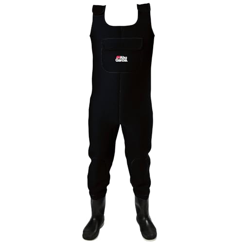 Abu Garcia Neopren-Angelwathose - wasserdichte Wathose mit integrierten Stiefeln und Filzsohlen für maximalen Grip - isoliert und langlebig für Kaltwasserfischen und Outdoor-Aktivitäten, M 42/43 Abu Garcia Neopren-Angelwathose - wasserdichte Wathose mit integrierten Stiefeln und Filzsohlen für maximalen Grip - isoliert und langlebig für Kaltwasserfischen und Outdoor-Aktivitäten, M 42/43 von Abu Garcia