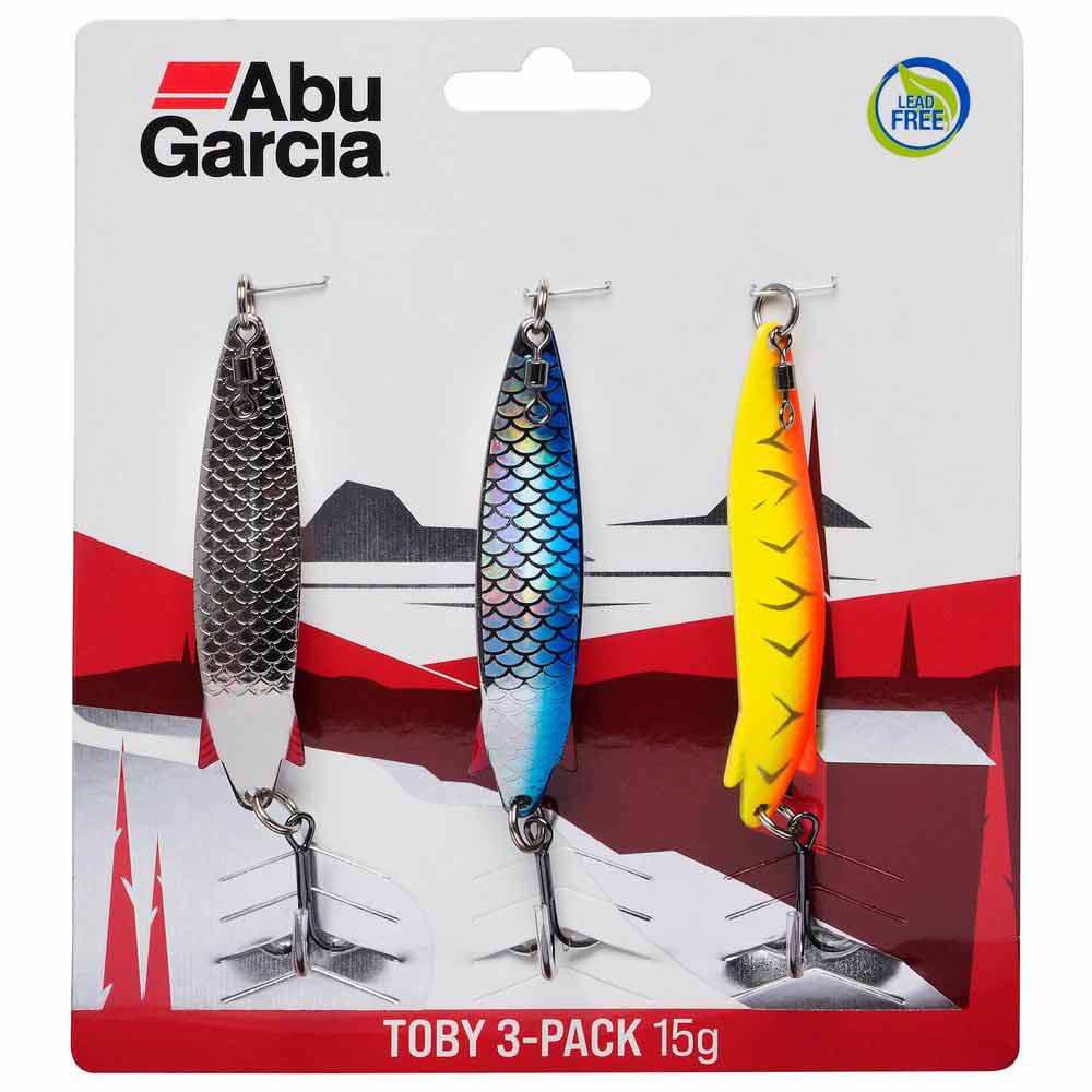 Abu Garcia Toby Jig Pack Spoon 28g 90 Mm 3 Units Mehrfarbig Abu Garcia Toby Jig Pack Spoon 28g 90 Mm 3 Units Mehrfarbig von Abu Garcia