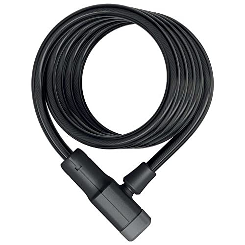 ABUS Spiralkabelschloss Primo 5510K/180 - mit SR-Halterung - Fahrradschloss aus 10 mm starkem Spiralkabel - ABUS-Sicherheitslevel 3 - 180 cm - Schwarz ABUS Spiralkabelschloss Primo 5510K/180 - mit SR-Halterung - Fahrradschloss aus 10 mm starkem Spiralkabel - ABUS-Sicherheitslevel 3 - 180 cm - Schwarz von ABUS