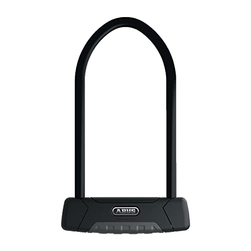 ABUS Bügelschloss Granit Plus 470 + USH470-Halterung - Fahrradschloss mit Parabolbügel Sicherheitslevel 12-230 mm Bügelhöhe, Schwarz ABUS Bügelschloss Granit Plus 470 + USH470-Halterung - Fahrradschloss mit Parabolbügel Sicherheitslevel 12-230 mm Bügelhöhe, Schwarz von ABUS