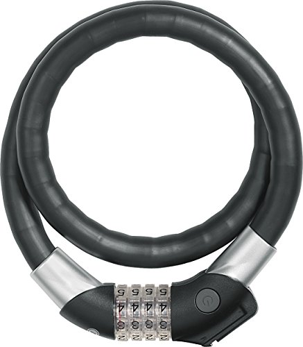 ABUS Kabelschloss Steel-O-Flex Raydo Pro 1460/85 KF - Fahrradschloss-Set mit Halterung KF für den Sattelklemmbolzen des Fahrrads - 20 mm Sicherheitslevel 6 - Schwarz ABUS Kabelschloss Steel-O-Flex Raydo Pro 1460/85 KF - Fahrradschloss-Set mit Halterung KF für den Sattelklemmbolzen des Fahrrads - 20 mm Sicherheitslevel 6 - Schwarz von ABUS