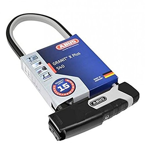 ABUS Bügelschloss Granit XPlus 540 + Eazy KF-Halterung - Fahrradschloss mit starkem Parabolbügel Sicherheitslevel 15 - Schwarz - 300 mm Bügelhöhe ABUS Bügelschloss Granit XPlus 540 + Eazy KF-Halterung - Fahrradschloss mit starkem Parabolbügel Sicherheitslevel 15 - Schwarz - 300 mm Bügelhöhe von ABUS