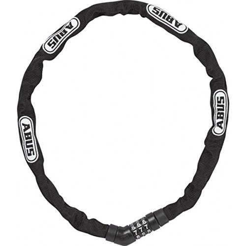 ABUS Kettenschloss Steel-O-Chain 4804C – Zahlenschloss aus Spezialstahl – ABUS-Sicherheitslevel 3 – 75 cm – Schwarz ABUS Kettenschloss Steel-O-Chain 4804C – Zahlenschloss aus Spezialstahl – ABUS-Sicherheitslevel 3 – 75 cm – Schwarz von ABUS