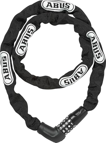 ABUS Kettenschloss Steel-O-Chain 5805C – Zahlenschloss aus 5 mm starken Stahlkette – ABUS-Sicherheitslevel 4 – 110 cm – Schwarz ABUS Kettenschloss Steel-O-Chain 5805C – Zahlenschloss aus 5 mm starken Stahlkette – ABUS-Sicherheitslevel 4 – 110 cm – Schwarz von ABUS
