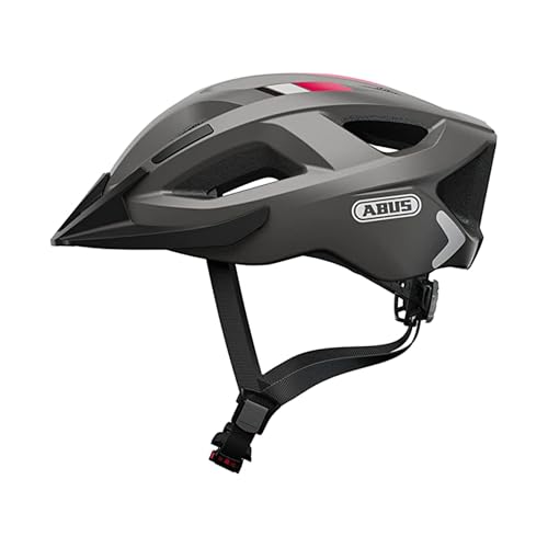 ABUS 81940 Fahrradhelm, Grau (Concrete grey), L (58-62 cm) ABUS 81940 Fahrradhelm, Grau (Concrete grey), L (58-62 cm) von ABUS