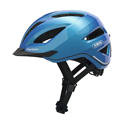 ABUS City-Helm Pedelec 1.1 - Fahrradhelm mit Rücklicht für den Stadtverkehr - für Damen und Herren - Blau, Größe L ABUS City-Helm Pedelec 1.1 - Fahrradhelm mit Rücklicht für den Stadtverkehr - für Damen und Herren - Blau, Größe L von ABUS