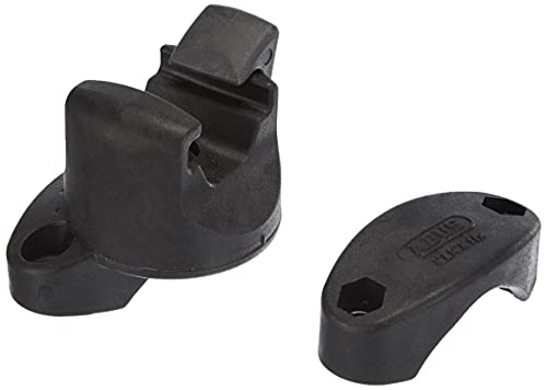 ABUS Eazy KF Schlosshalterung - zum Tranport von Bügelschlössern - zur Befestigung an runden Rahmenrohren von 28-36 mm, Schwarz ABUS Eazy KF Schlosshalterung - zum Tranport von Bügelschlössern - zur Befestigung an runden Rahmenrohren von 28-36 mm, Schwarz von ABUS