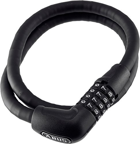 ABUS Panzerkabelschloss Steel-O-Flex Tresorflex 6615C - Zahlenschloss aus Stahlkabel mit Panzer aus Stahlhülsen Sicherheitslevel 5-85 cm, Schwarz ABUS Panzerkabelschloss Steel-O-Flex Tresorflex 6615C - Zahlenschloss aus Stahlkabel mit Panzer aus Stahlhülsen Sicherheitslevel 5-85 cm, Schwarz von ABUS