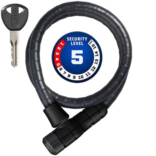 ABUS Kabelschloss Microflex 6615K/85 - kompaktes Fahrradschloss für günstige Zweiräder und Kinderfahrräder - 15 mm Sicherheitslevel 5 - Schwarz ABUS Kabelschloss Microflex 6615K/85 - kompaktes Fahrradschloss für günstige Zweiräder und Kinderfahrräder - 15 mm Sicherheitslevel 5 - Schwarz von ABUS