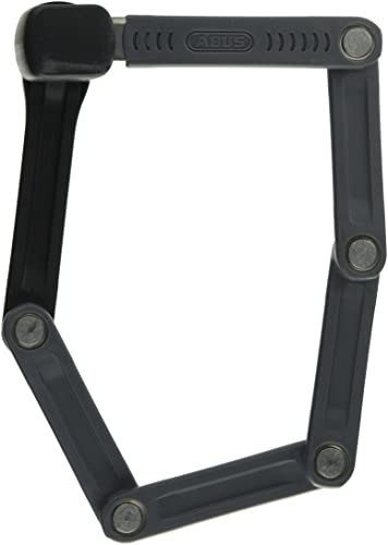 ABUS Faltschloss Bordo Lite Mini 6055/60 - Extra-leichtes Fahrradschloss aus Spezialstahl - ABUS-Sicherheitslevel 7 - 60 cm - Schwarz von ABUS