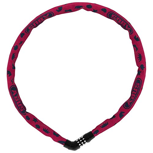 ABUS Kettenschloss Steel-O-Chain 4804C Symbols – Zahlenschloss für Kinderfahrräder – ABUS-Sicherheitslevel 3 – 75 cm – Pink ABUS Kettenschloss Steel-O-Chain 4804C Symbols – Zahlenschloss für Kinderfahrräder – ABUS-Sicherheitslevel 3 – 75 cm – Pink von ABUS
