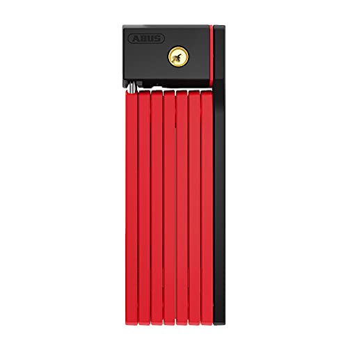 ABUS Faltschloss Bordo uGrip 5700K SH mit Halterung - Fahrradschloss mit 5 mm starken Stäben - ABUS-Sicherheitslevel 7-100 cm - Red ABUS Faltschloss Bordo uGrip 5700K SH mit Halterung - Fahrradschloss mit 5 mm starken Stäben - ABUS-Sicherheitslevel 7-100 cm - Red von ABUS