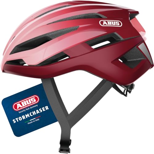 ABUS Unisex, Fahrradhelm, Rot (Bordeaux Red), L (59-61 cm) von ABUS