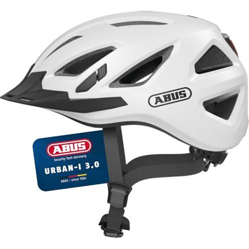 ABUS URBAN-I 3.0 Fahrradhelm, Weiß (Polar White), S (51-55 cm) ABUS URBAN-I 3.0 Fahrradhelm, Weiß (Polar White), S (51-55 cm) von ABUS