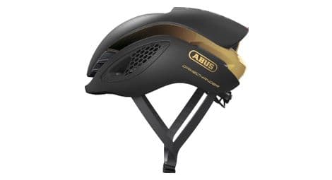 abus gamechanger road helm schwarz   gold von Abus