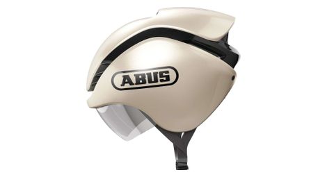 abus gamechanger tri champagne gold beige helm abus gamechanger tri champagne gold beige helm von Abus
