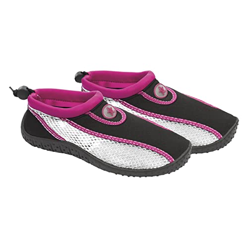 Abysstar Damen Schuhe aus Neopren Ocean, Schwarz, Pink, 36 von ABYSSTAR