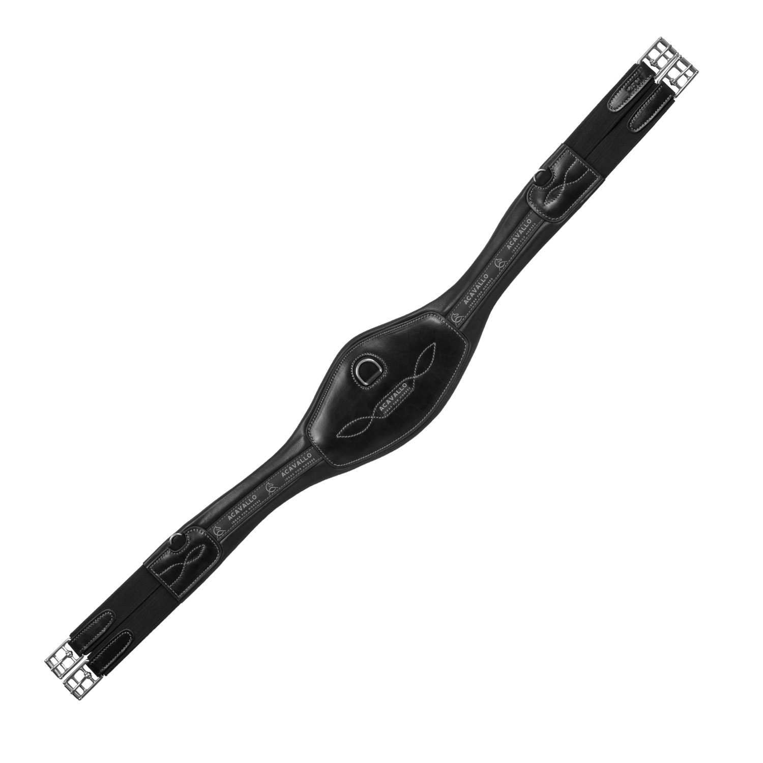 Acavallo Anatomischer Langgurt Kalbsleder Nylon Acavallo Anatomischer Langgurt Kalbsleder Nylon von Acavallo