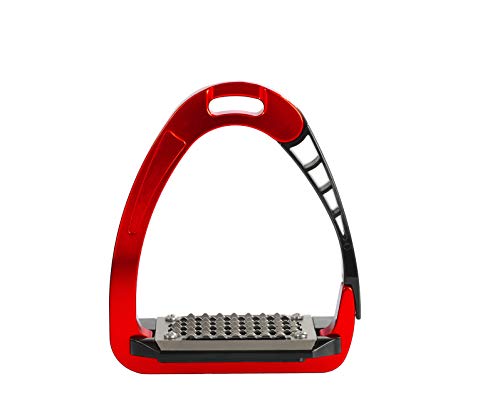 Acavallo Unisex Red Arena Sicherheitssteigbügel, One Acavallo Unisex Red Arena Sicherheitssteigbügel, One von Acavallo