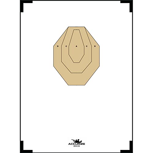 Accurize Shooting target IPSC /5m von Accurize