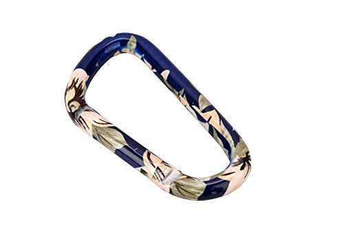munkees 3323 Karabiner Blume blau - Ø 6 x 60 mm von AceCamp